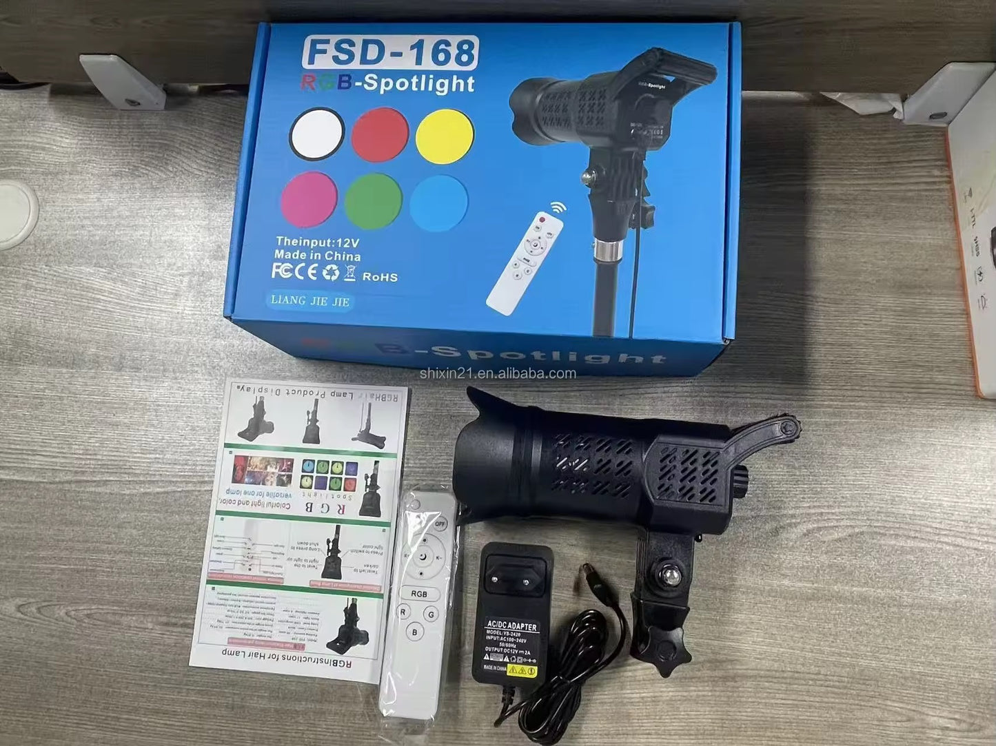 Projecteur Spot de fond LED RGB