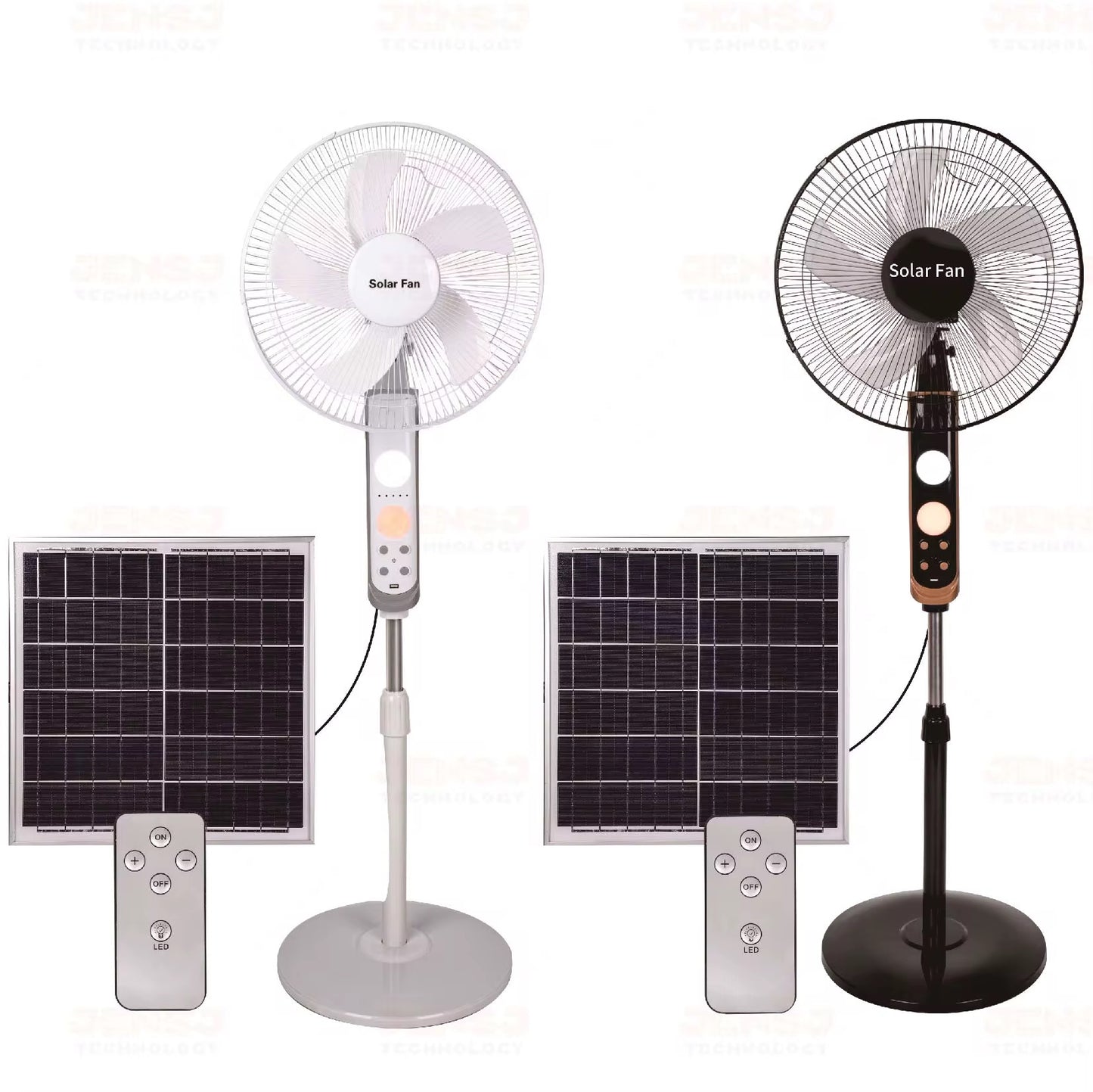Ventilateur solaire rechargeable