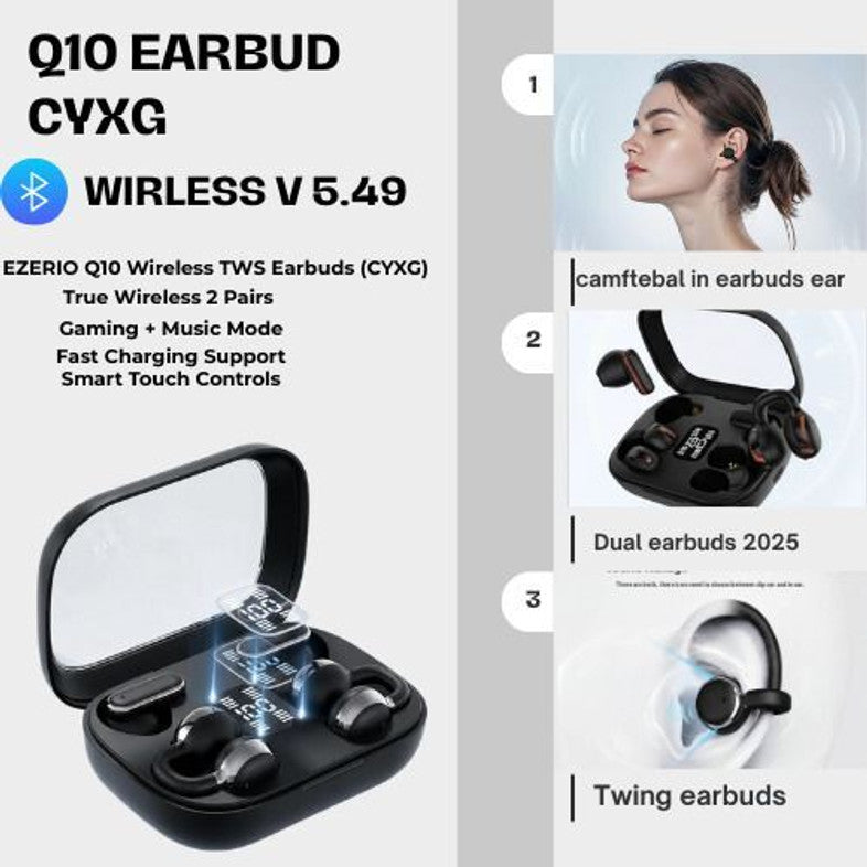Boitier double ecouteurs Q10