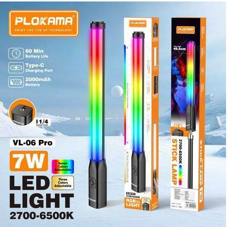 Bâton lumineux LED Plokama VL-06 Pro