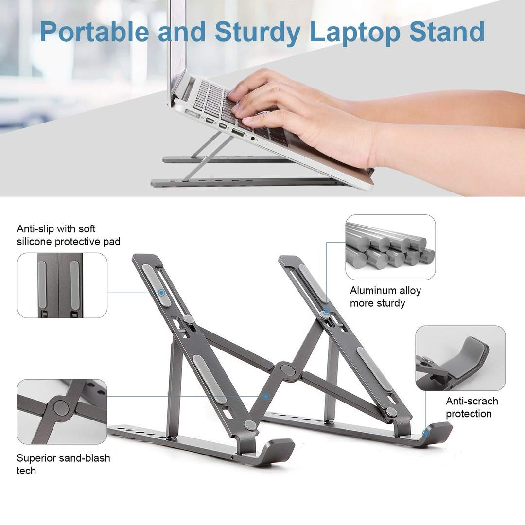 Support en aluminium pour Ordinateur Portable
