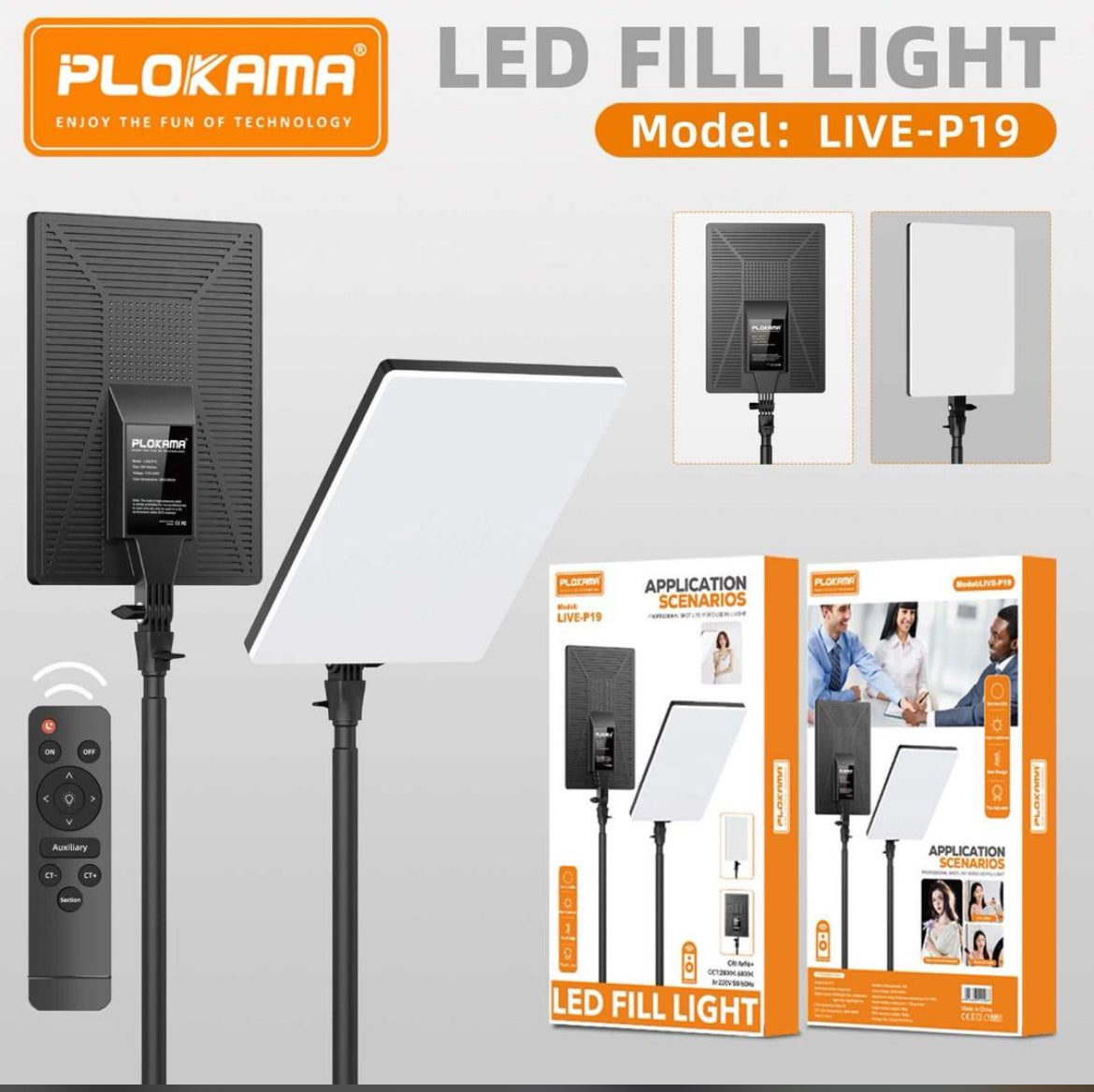 Lampe LED de Remplissage PLOKAMA
