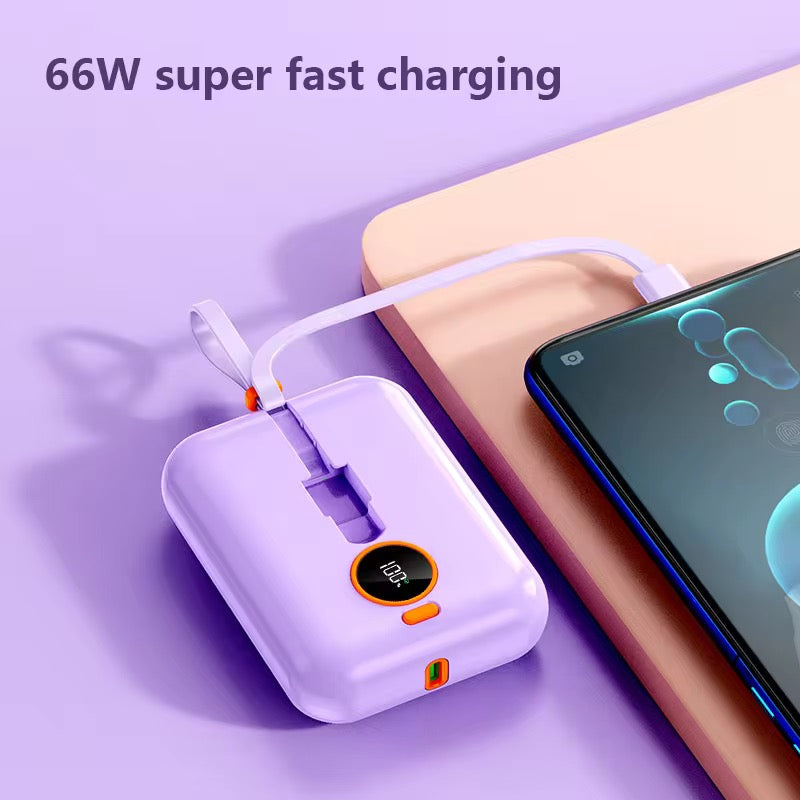 Mini Power Bank Ultra-Rapide 66W & PD20W
