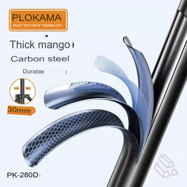 Grand trépied professionnel rugide Plokama PK-280D
