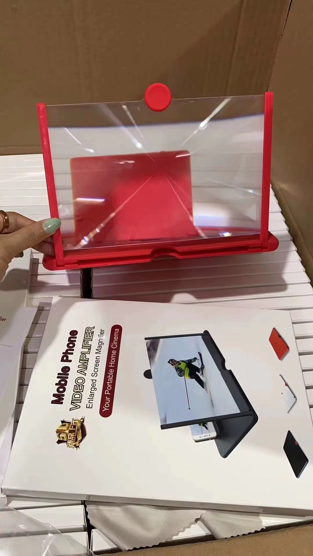 Amplificateur écran mobile 3D