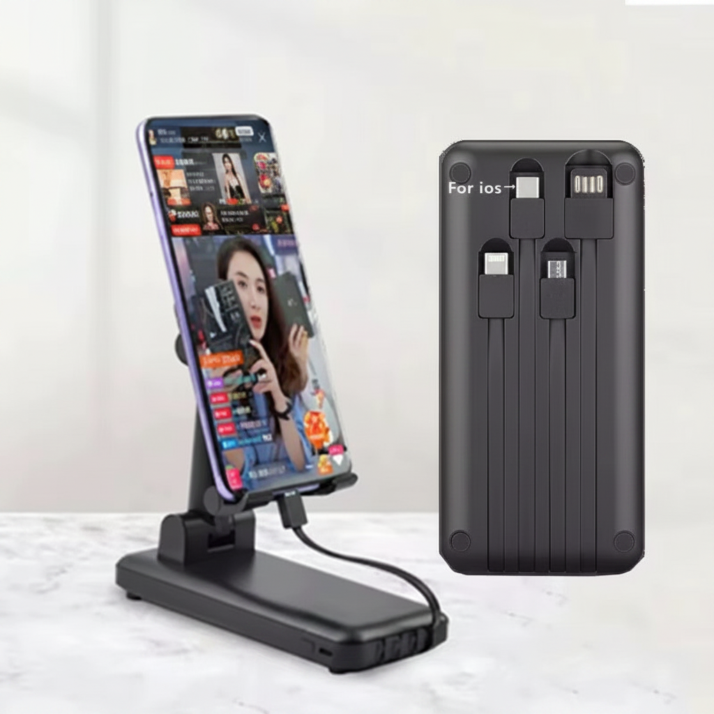 Support avec PowerBank 2en1