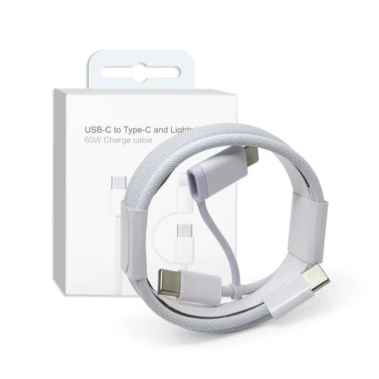 Câble de recharge de 1 mètre Type-C/Ligtning