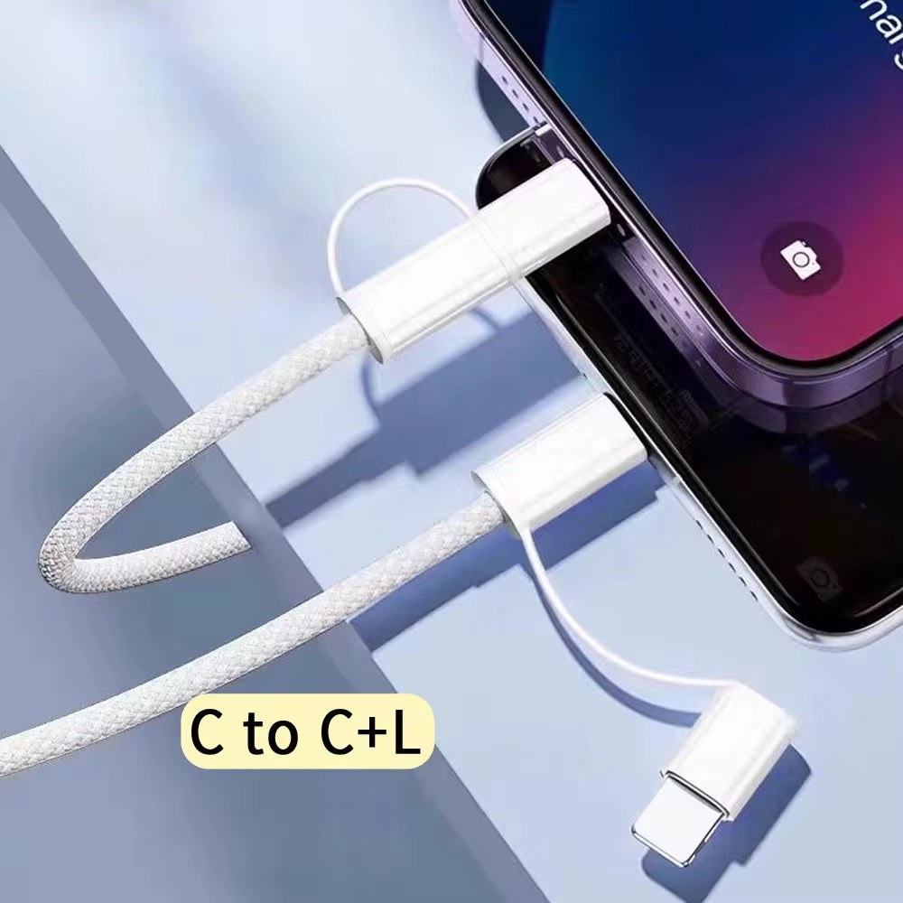 Câble de recharge de 1 mètre Type-C/Ligtning