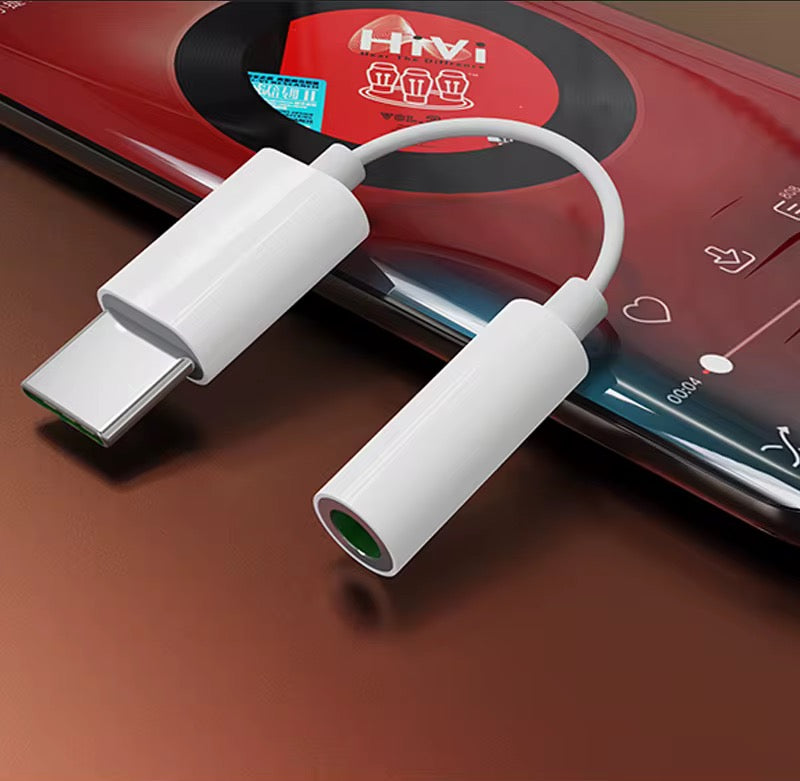 Fiche adaptateur Jack Type-C/Lightning
