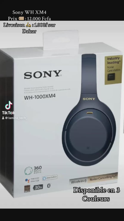Casque Sony WH XM4 🎧🎁