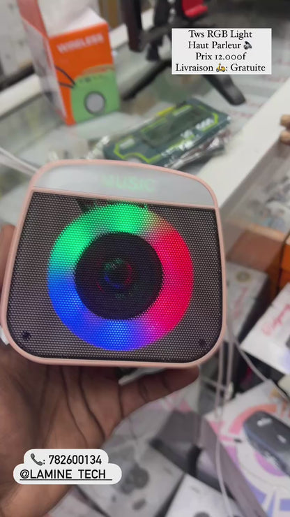 TWS RGB Light Haut-Parleur